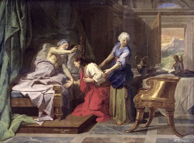 Isaac Blessing Jacob, 1692 od Jean Baptiste Jouvenet